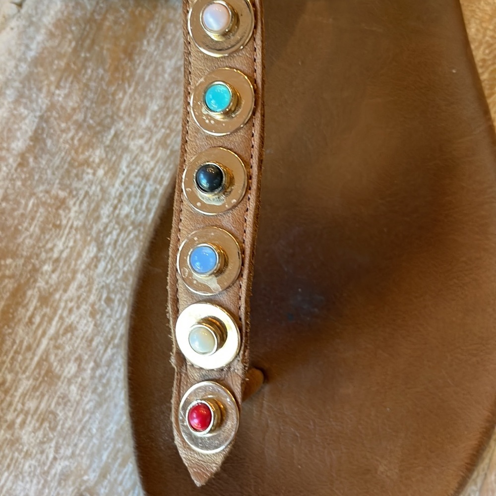 Kurt Geiger London studded t strap sandals - Picture 3 of 5